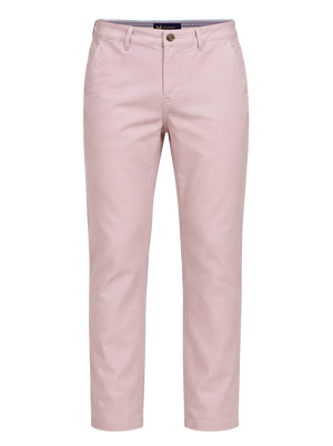 Tapered Fit Bromley Casual Pale Pink Chino Trouser