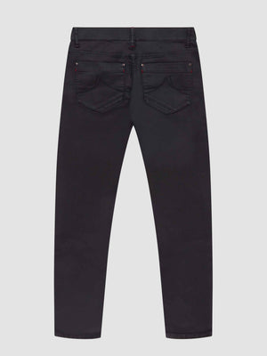 Tapered Fit Buzz Black Denim Jeans