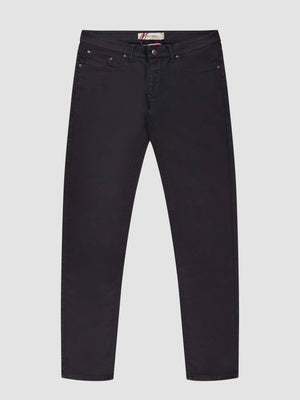 Tapered Fit Buzz Black Denim Jeans