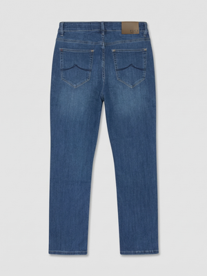 Tapered Fit Flex Indigo Mid Jean