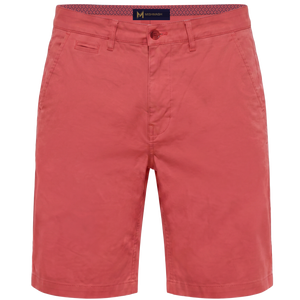 Mid Stretch Weymouth Washed Red Chino Shorts