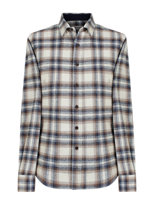 Lightening Mocha & Gardenia L/S Shirt