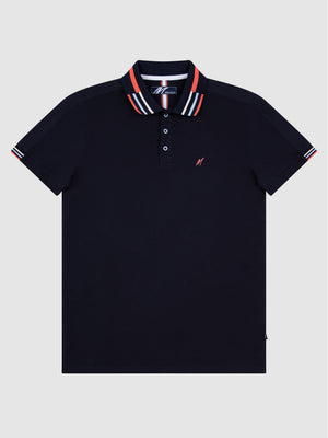 Finn Navy Polo Outsize
