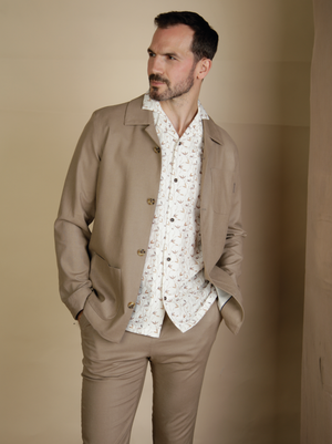 Straight Fit Baltoro Nutmeg Trouser