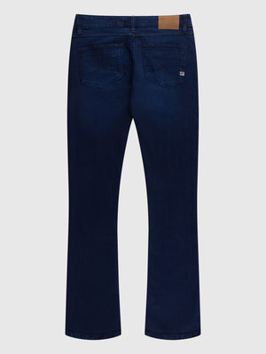 Bootcut (Flare) Fit Mid Stretch Hurst Blue Blue Jeans
