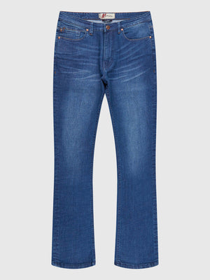 Bootcut (Flare) Fit Mid Stretch Max Mid Denim Jeans