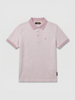 Capri off Wht & Pale Pink Polo