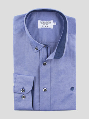 Regular Fit Summit Chambray Oxford Long Sleeve Shirt