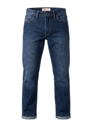 Straight Fit Raider Selvedge Dark Rigid Denim