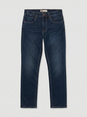 Tapered Fit Hailstone Dark Jean
