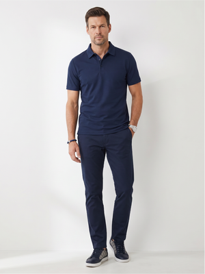 Tapered Fit Flex Pro Navy Chino