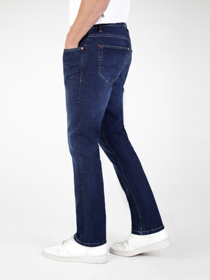 Straight Fit Mid Stretch Lot XX Dark Stretch Jeans