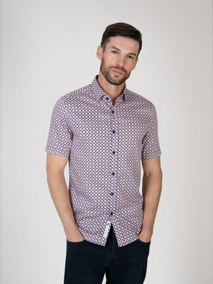 Milan Navy S/S Shirt