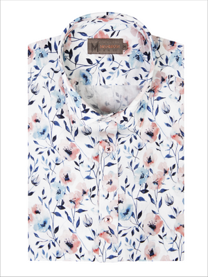 Nebular White & Multi S/S Shirt