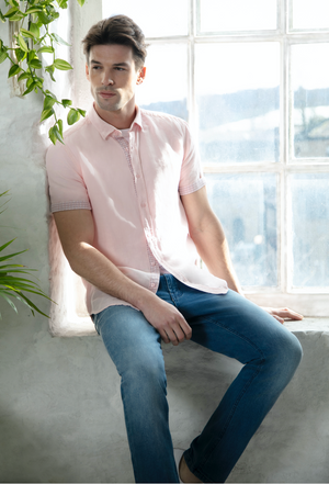 Tapered Fit Atlantis Blue Blue Denim Jean