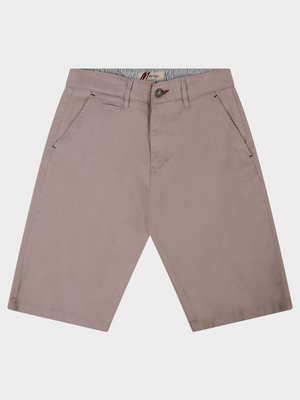 Mid Stretch Weymouth Bark Chino Shorts