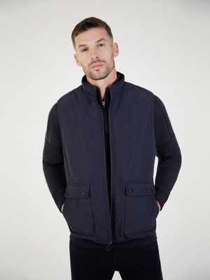 Adamite Navy Gillet