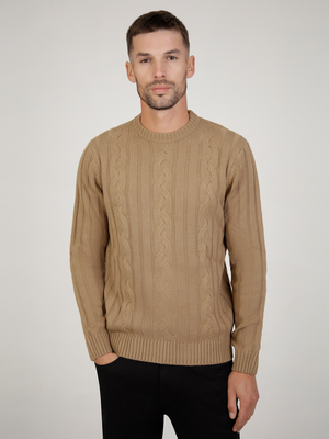 Regular Fit Dable Oak Knitted Sweater