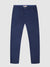 Tapered Fit Damage Navy Pant