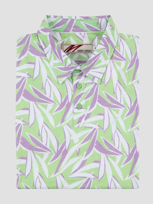 Festival Pistachio Short Sleeve Polo