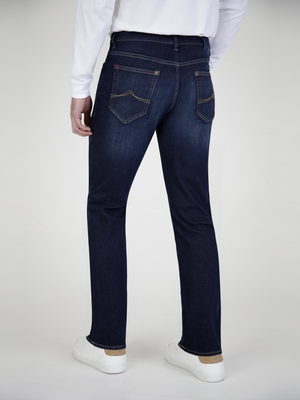 Straight Fit Flex Active Dark Denim Jean