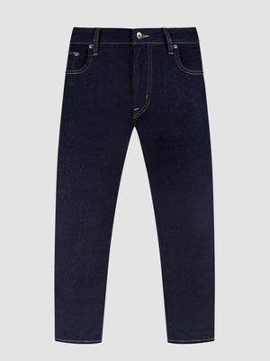 Tapered Fit Hyper Flex Natural Denim Jeans
