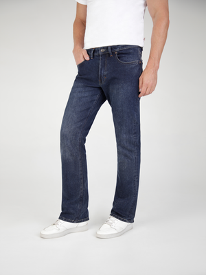 Bootcut (Flare) Fit Mid Stretch Gabbro Dark Jeans