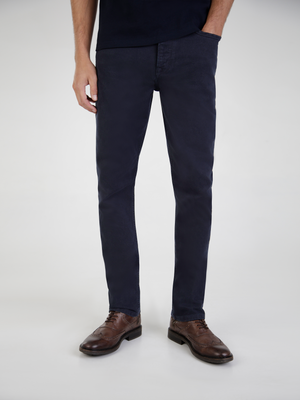 Straight Fit Huckster Navy Jean