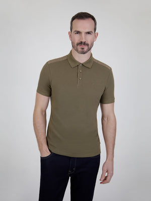 Koa Khaki S/S Polo