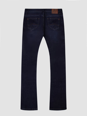 Slim Bootcut (Slight Flare) Fit Lake Dark Denim Jean