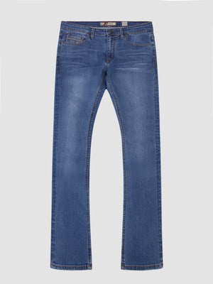 Slim Bootcut (Slight Flare) Fit Lake Light Denim Jean