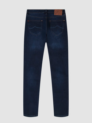 Slim Fit Mid Stretch Lot XX Blue Black Jeans