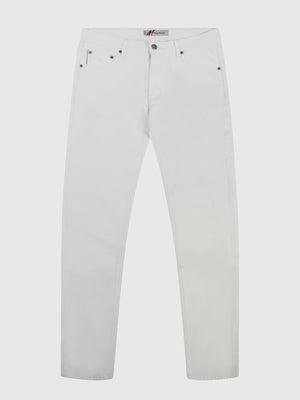 Tapered Fit Lot XX White Denim Jean