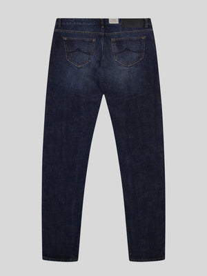 Straight Fit Raider Dark Rigid Denim