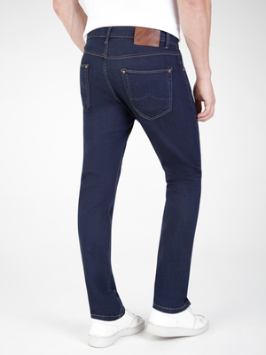 Straight Fit Mid Stretch Lot XX Shadow Raw Jeans