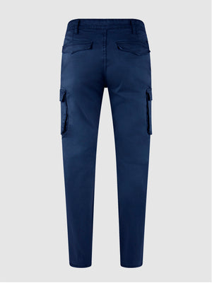 Tapered Fit Tiden Navy Cargo Pant