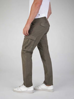 Tapered Fit Tiden Khaki Cargo Pant
