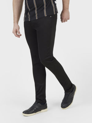 Hyper flex very stretchy comfortable mens stay forever black skinny fit classic denim jean mish mash