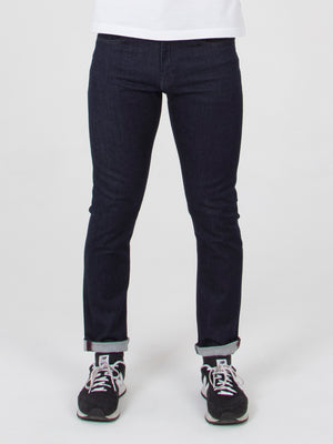 Hyper flex very stretchy comfortable mens raw look deep sea wash slim fit classic denim jean mish mash