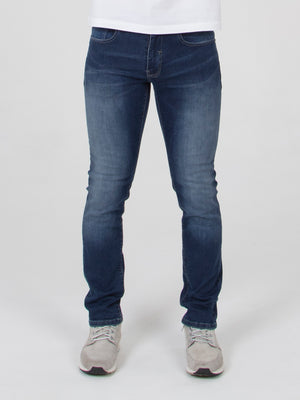 Tapered Fit Hyper FLEX Mid Sandblast Jeans