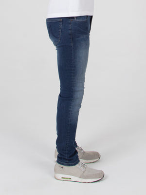 Tapered Fit Hyper FLEX Mid Sandblast Jeans