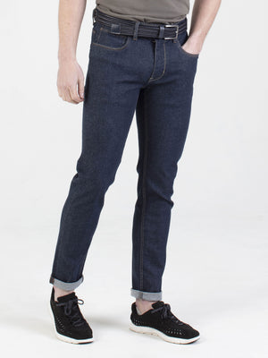 Stretch mens raw classic look slim fit denim jean mish mash