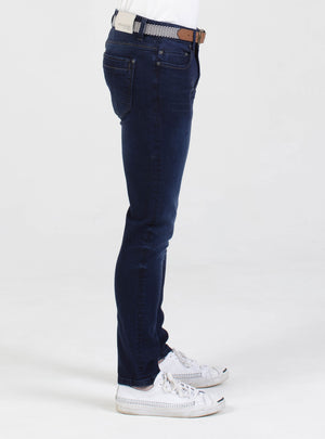 Stretch mens blue blue wash slim fit denim jean mish mash