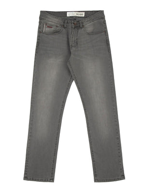 Stretch mens light grey wash tapered fit denim jean mish mash lot xx