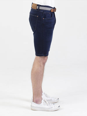High Stretch Paul Blue Azure Denim Jean Shorts
