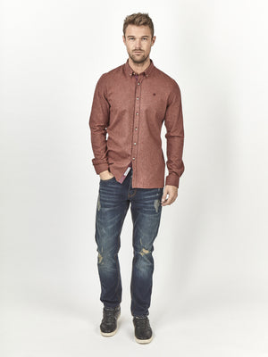 jarvis-burgundy-cotton-twill-mens-long-sleeve-shirt-mish-mash