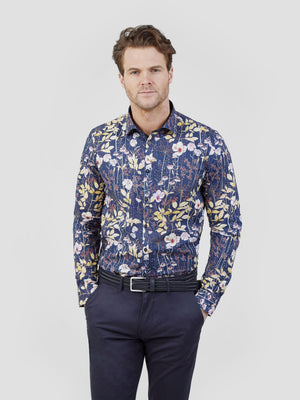 togo-navy-floral-printed-mens-cotton-long-sleeve-shirt-mish-mash