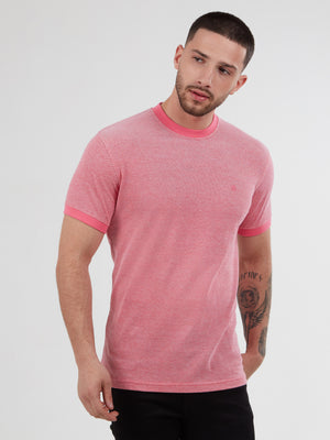 raft-pale-red-basic-mens-pique-short-sleeve-t-shirt-mish-mash