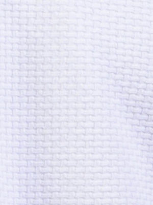 Regular fit mens cotton textured jersey with sport collar tipping white short sleeve polo mish mash jeans