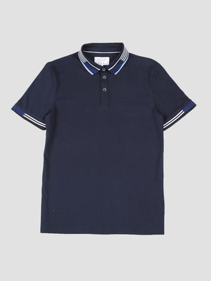 Regular Fit Oslo Navy Jersey Polo